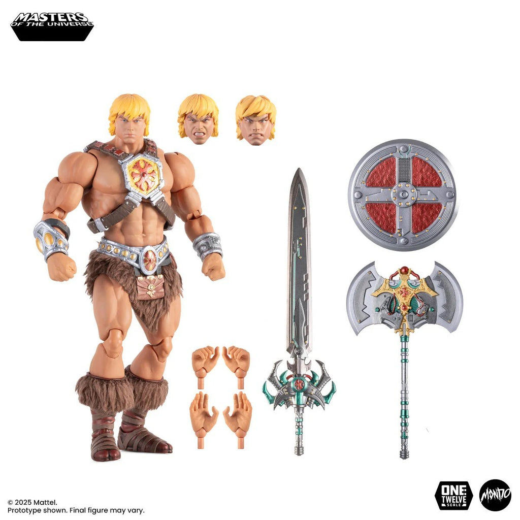 Mondo Masters of the Universe 200X He-Man 1:12 Scale Action Figure