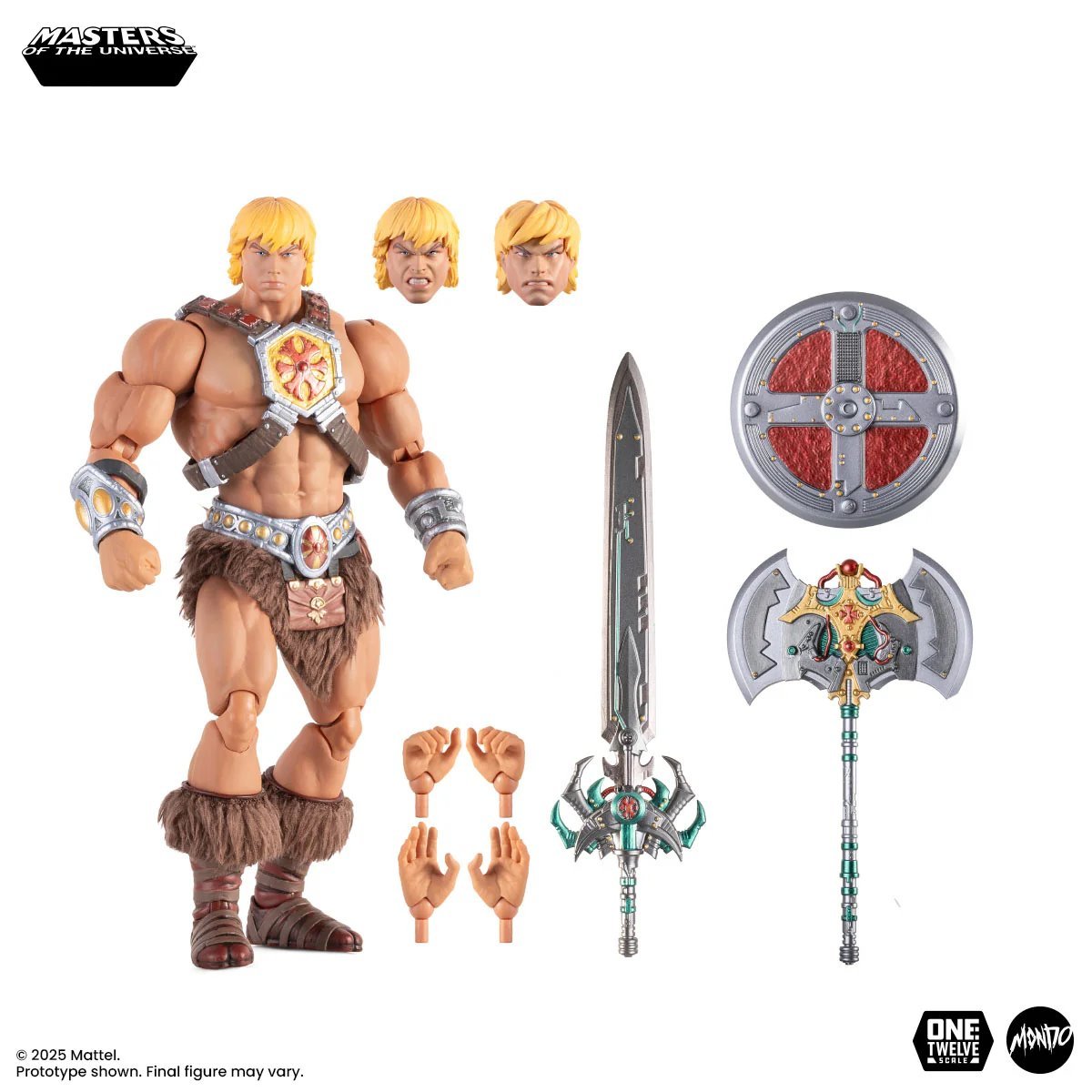 Mondo Masters of the Universe 200X He-Man 1:12 Scale Action Figure