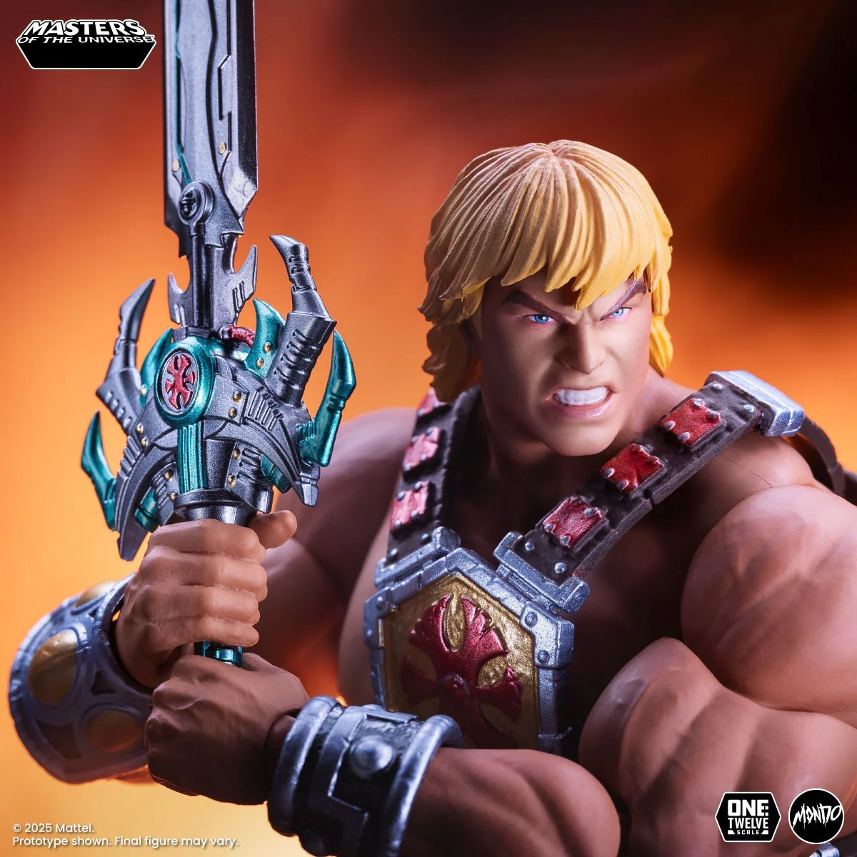Mondo Masters of the Universe 200X He-Man 1:12 Scale Action Figure