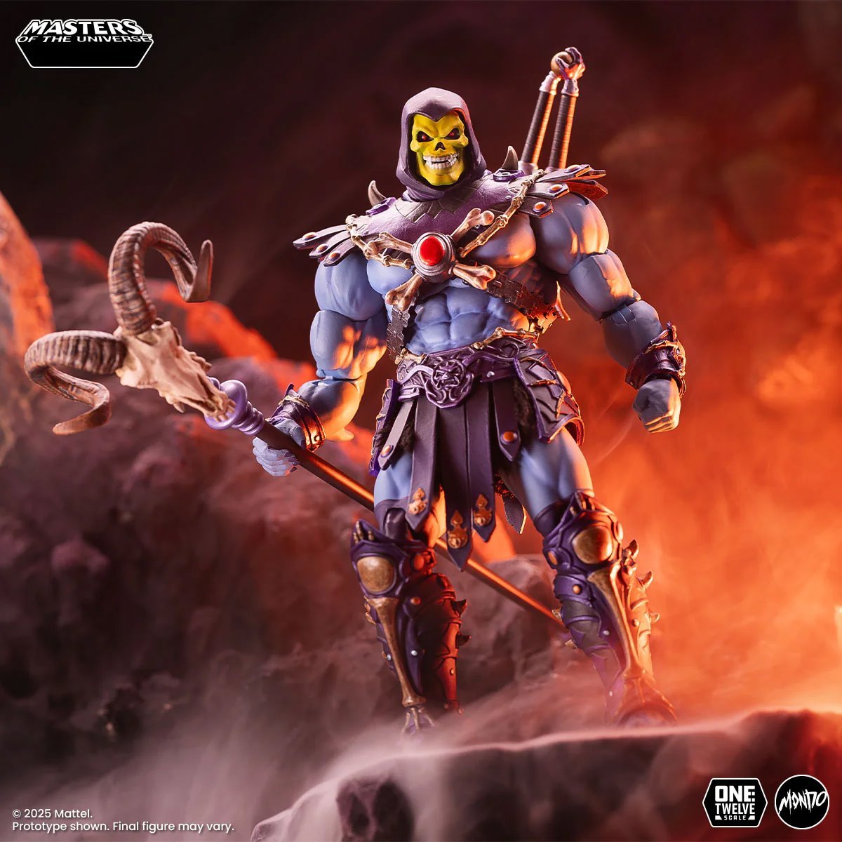 Mondo Masters of the Universe 200X Skeletor 1:12 Scale Action Figure