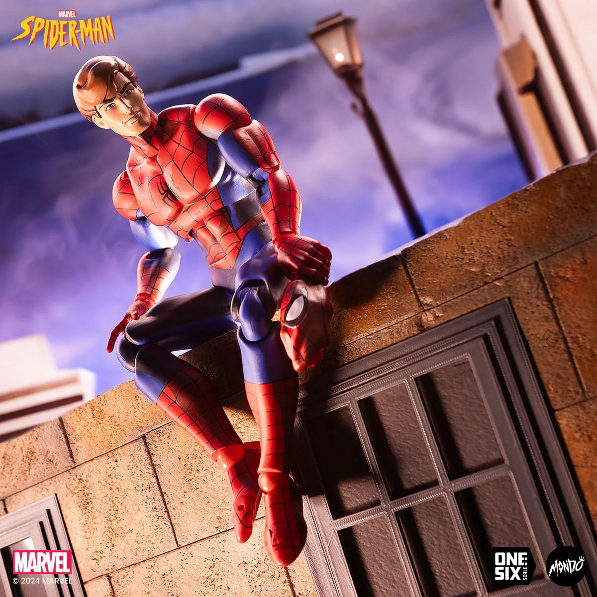 Mondo Spider-Man: The Animated Series Spider-Man 1:6 Scale Action Figure