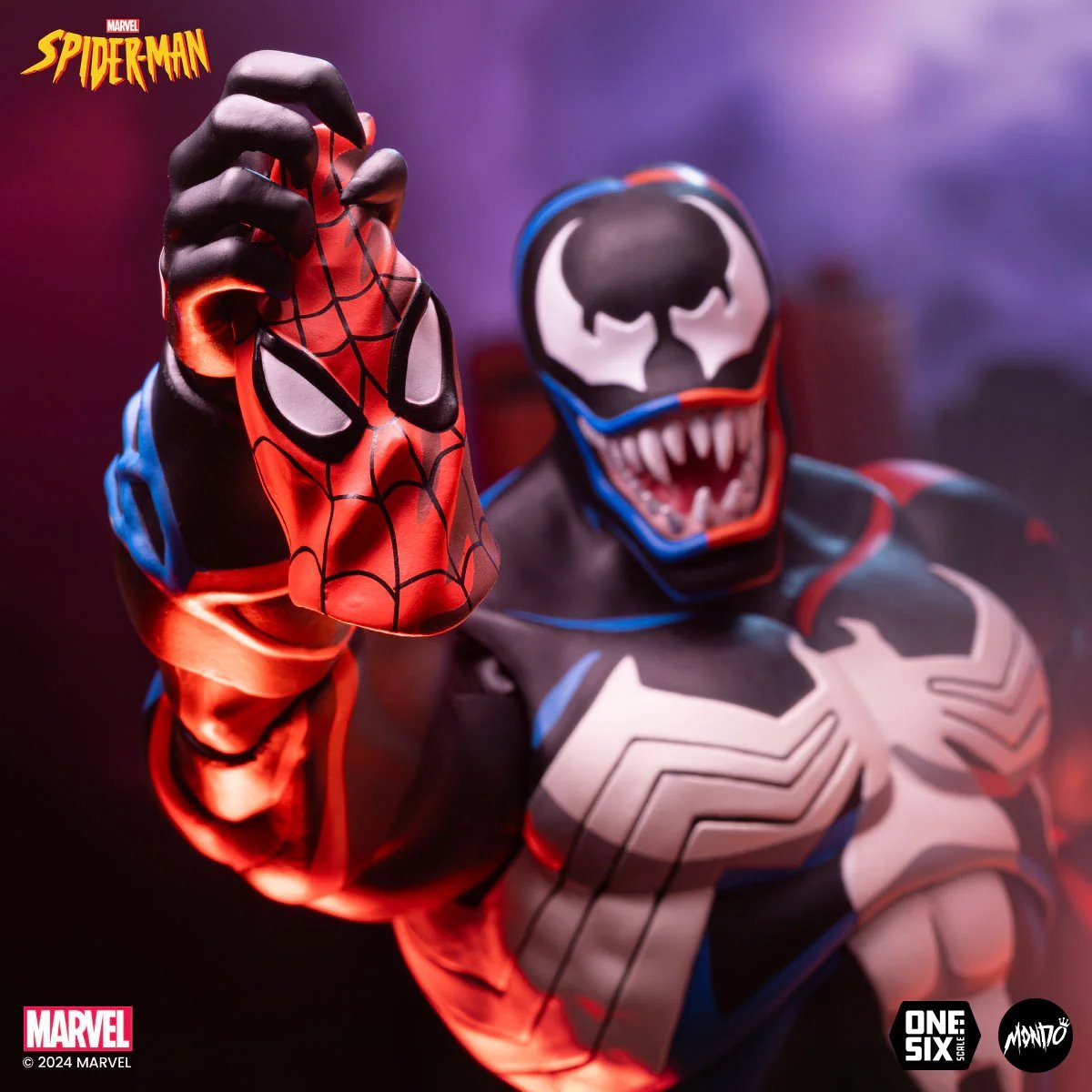 Mondo Spider-Man: The Animated Series Venom 1:6 Scale Action Figure