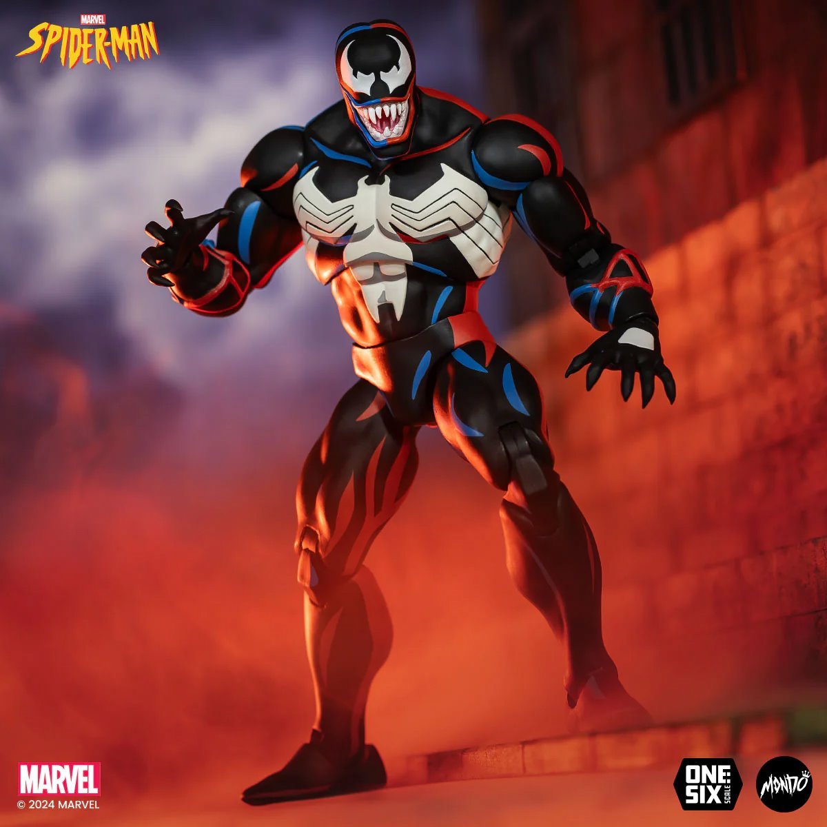 Mondo Spider-Man: The Animated Series Venom 1:6 Scale Action Figure