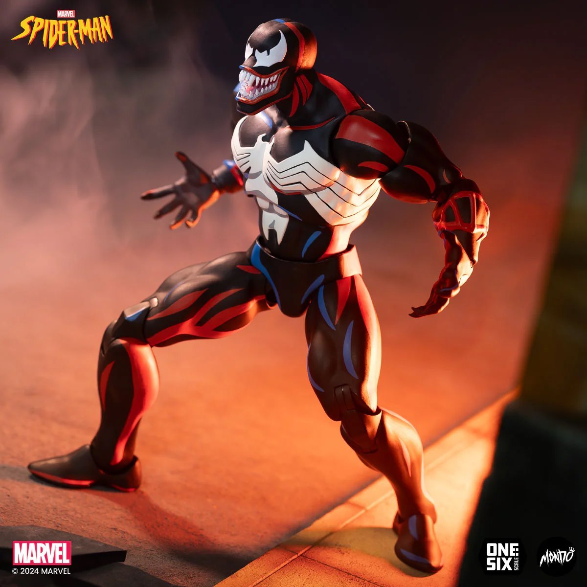 Mondo Spider-Man: The Animated Series Venom 1:6 Scale Action Figure