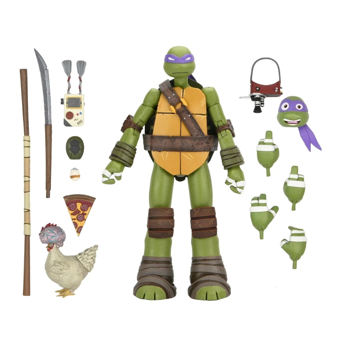 NECA Teenage Mutant Ninja Turtles (2012 Cartoon) Donatello Action Figure