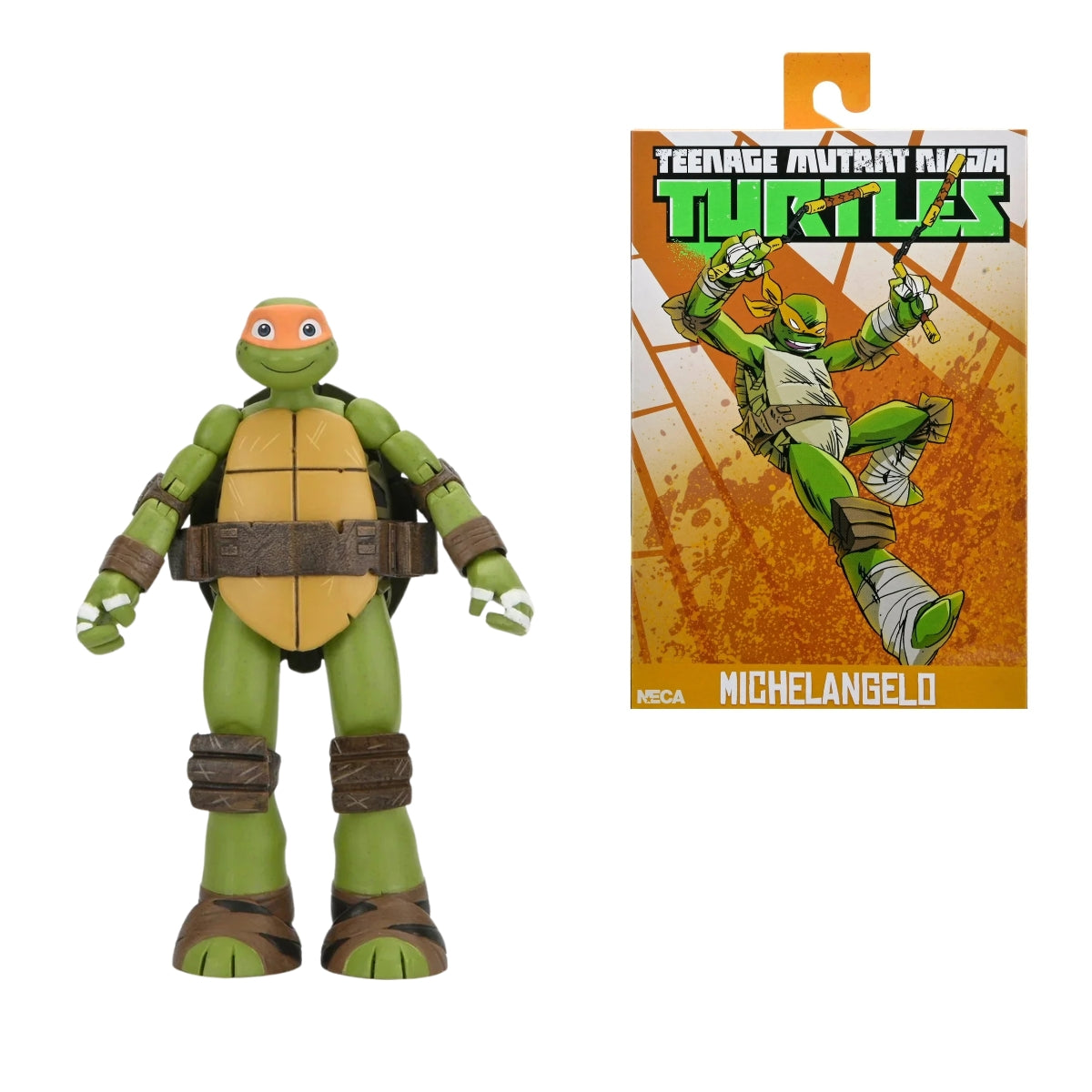NECA Teenage Mutant Ninja Turtles (2012 Cartoon) Michelangelo Action Figure