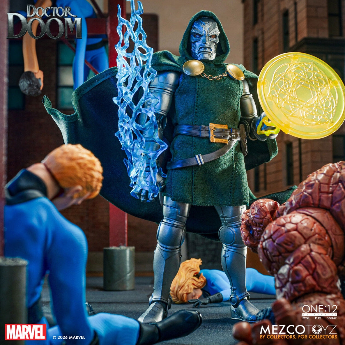 Mezco Doctor Doom One:12 Collective Action Figure, Reissue