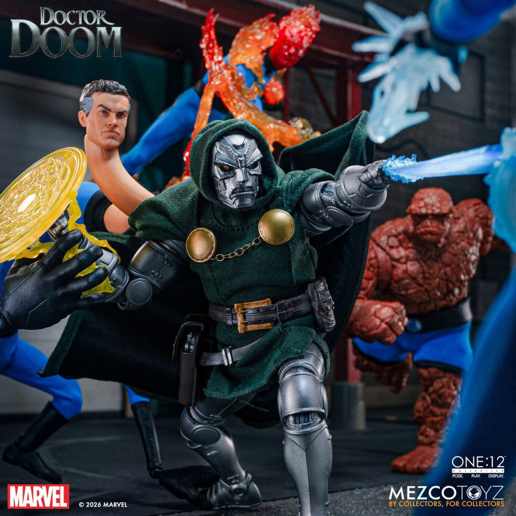 Mezco Doctor Doom One:12 Collective Action Figure, Reissue