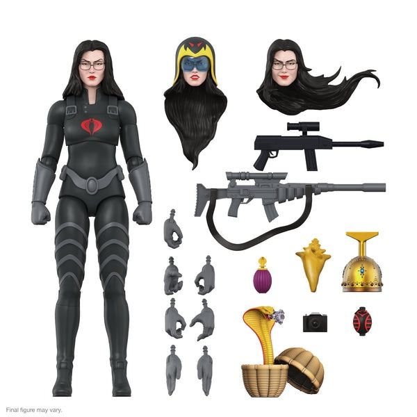 Super7 G.I. Joe Ultimates Baroness (Cobra Intelligence Officer)