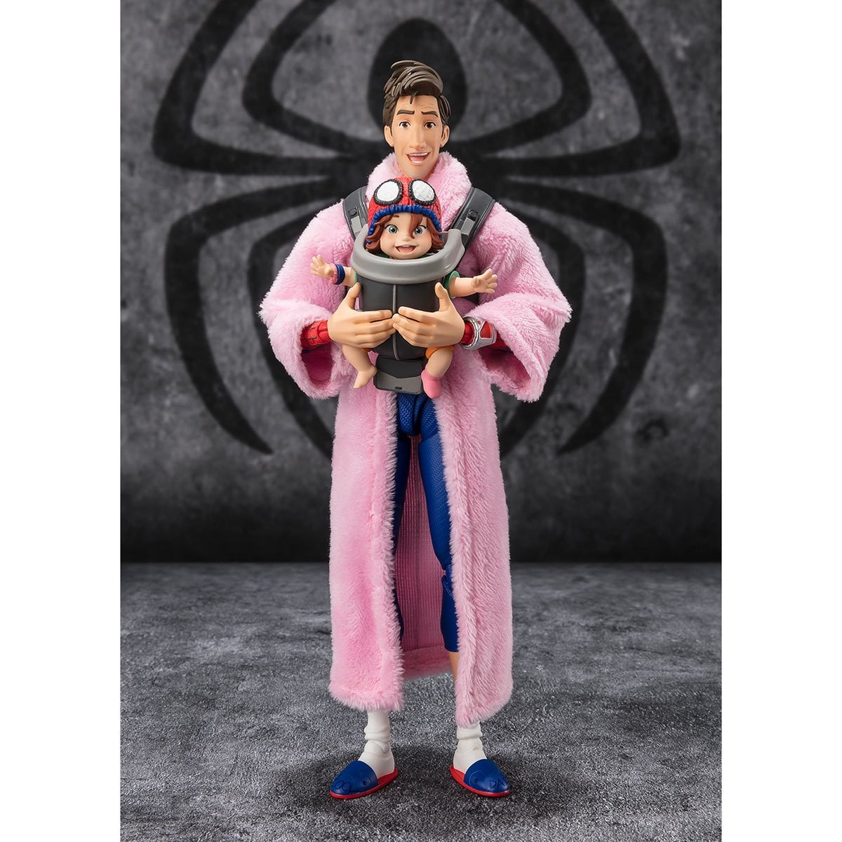 S.H.Figuarts Spider-Man: Across The Spider-Verse Peter B.Parker and Mayday Parker Action Figure