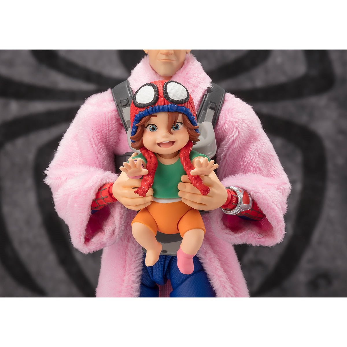 S.H.Figuarts Spider-Man: Across The Spider-Verse Peter B.Parker and Mayday Parker Action Figure