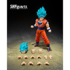 Dragon Ball Z Super Saiyan Blue Goku (Blue Power Transcending Limits) S.H.Figuarts Action Figure