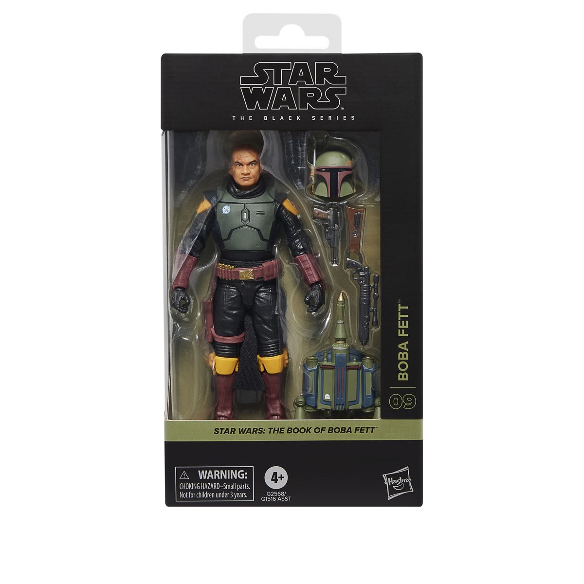 Star Wars The Black Series Boba Fett (The Book of Boba Fett) 6-Inch Action Figure