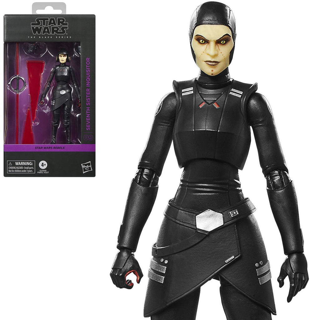 Star Wars The Black Series Seventh Sister Inquisitor 6-Inch Action Figure (Wave 9)