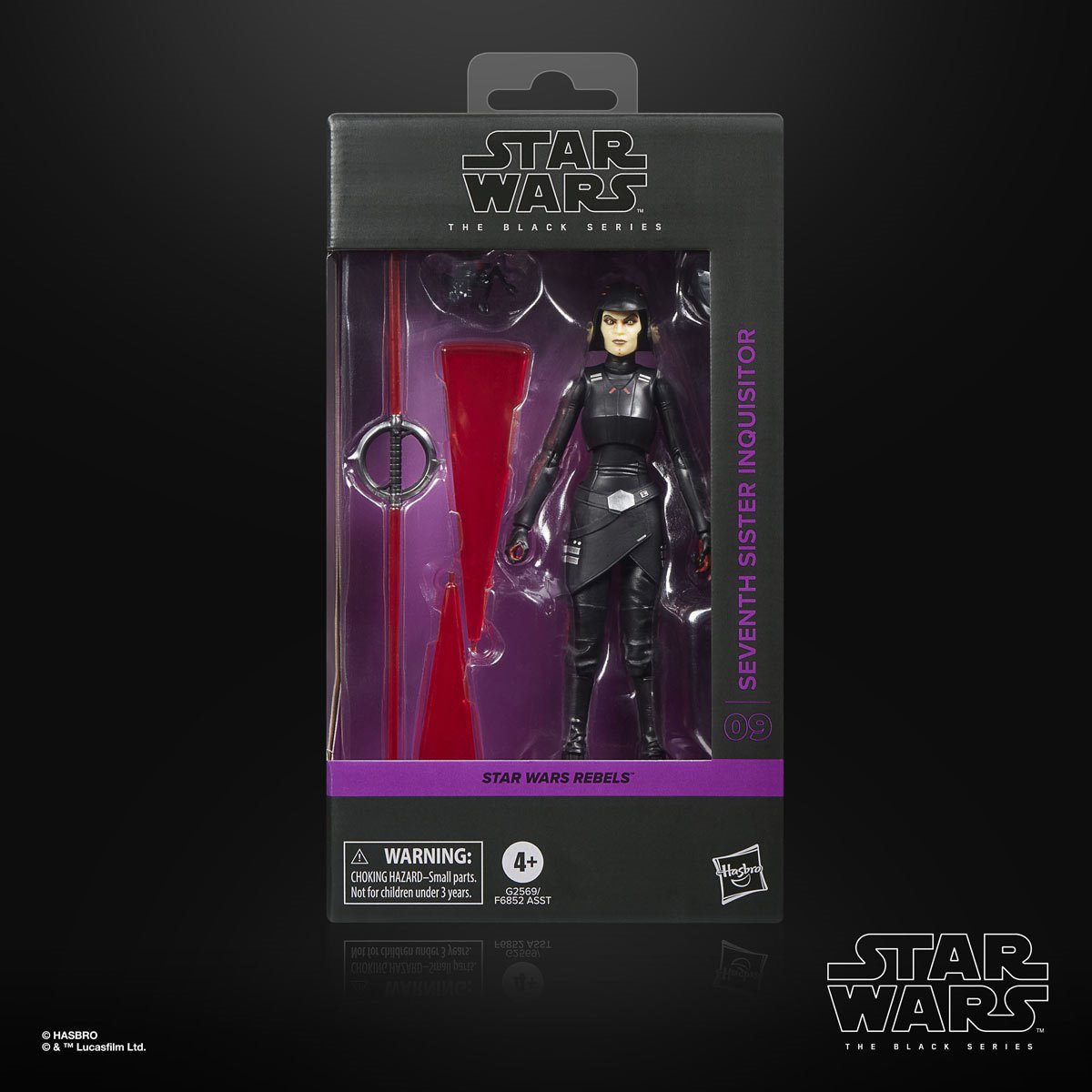 Star Wars The Black Series Seventh Sister Inquisitor 6-Inch Action Figure