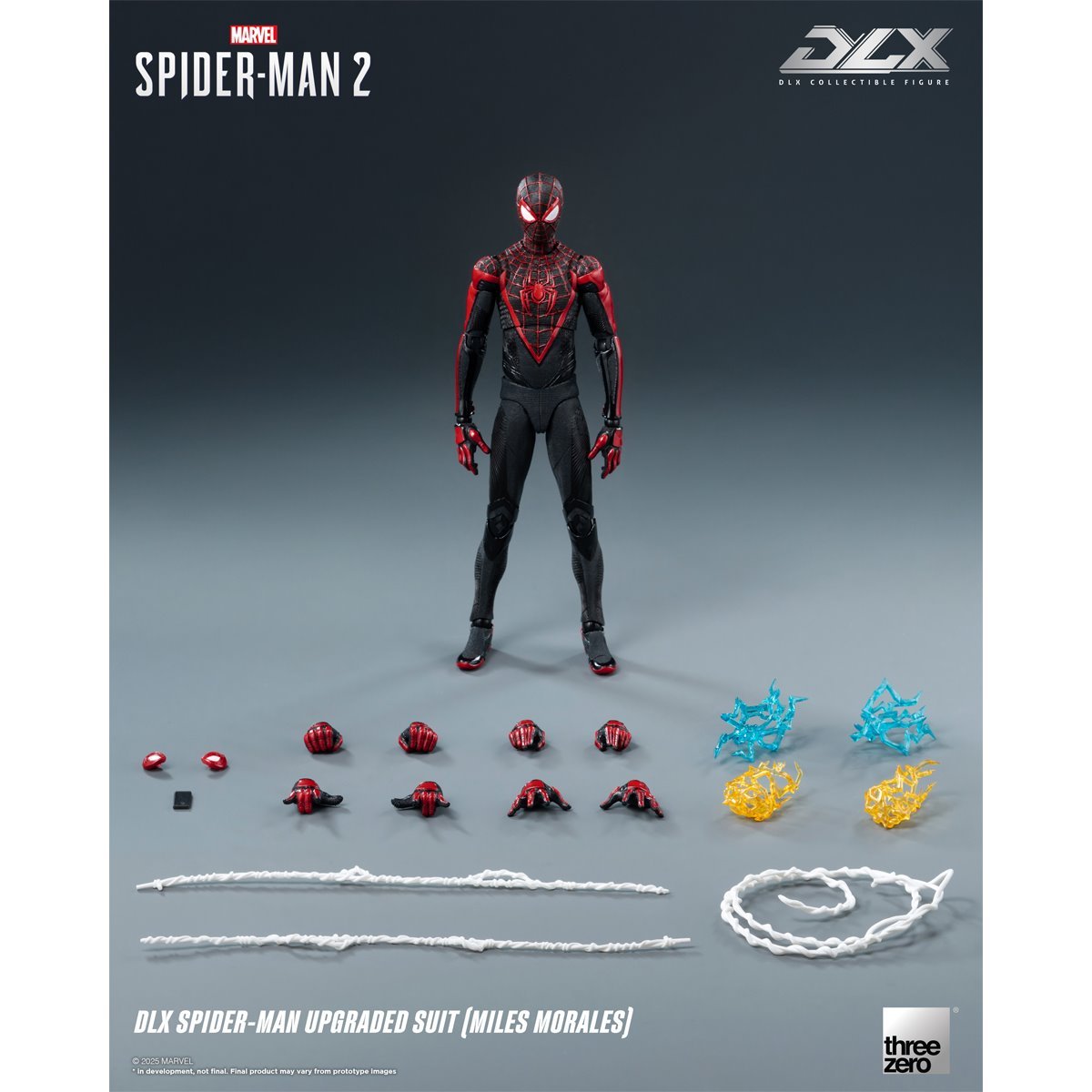 Marvel's Spider-Man 2: Spider-Man Upgraded Suit Miles Morales DLX Action Figure