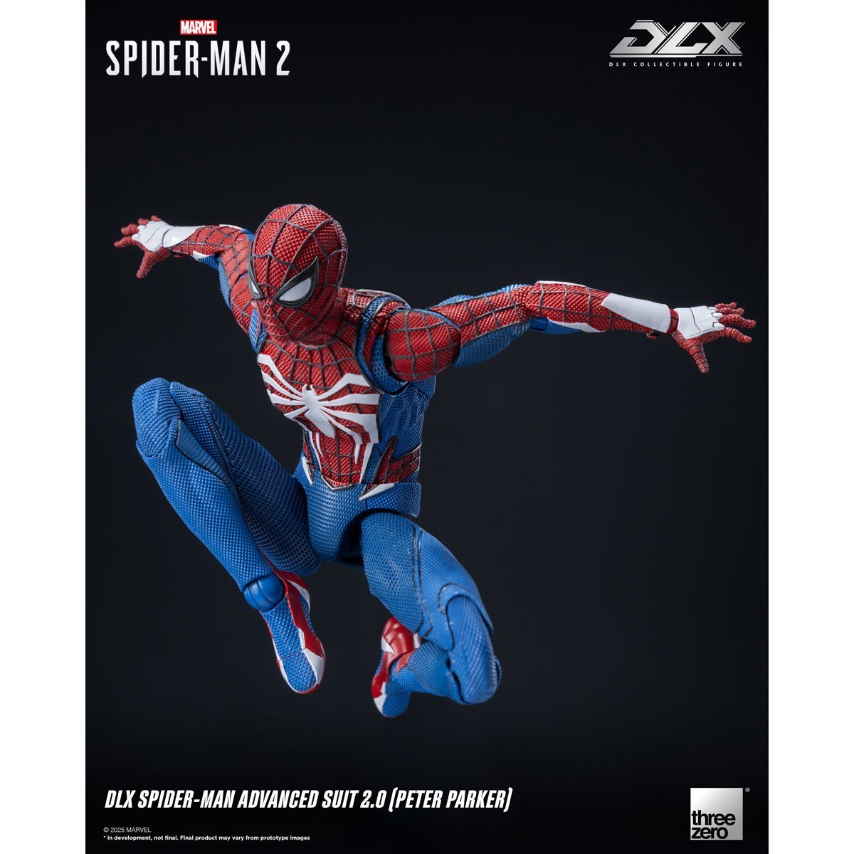 Marvel's Spider-Man 2: Spider-Man Advanced Suit 2.0 Peter Parker DLX Action Figure