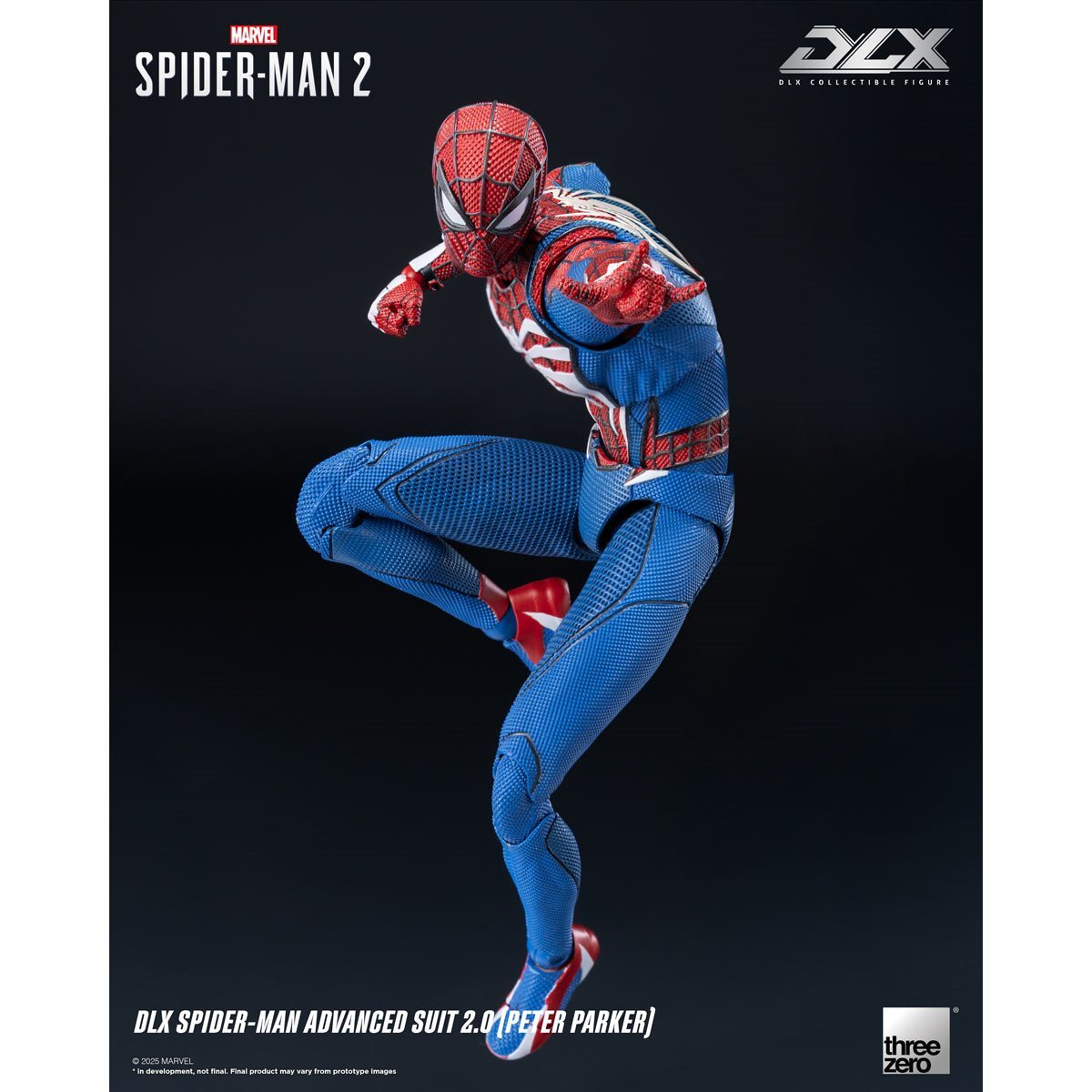 Marvel's Spider-Man 2: Spider-Man Advanced Suit 2.0 Peter Parker DLX Action Figure