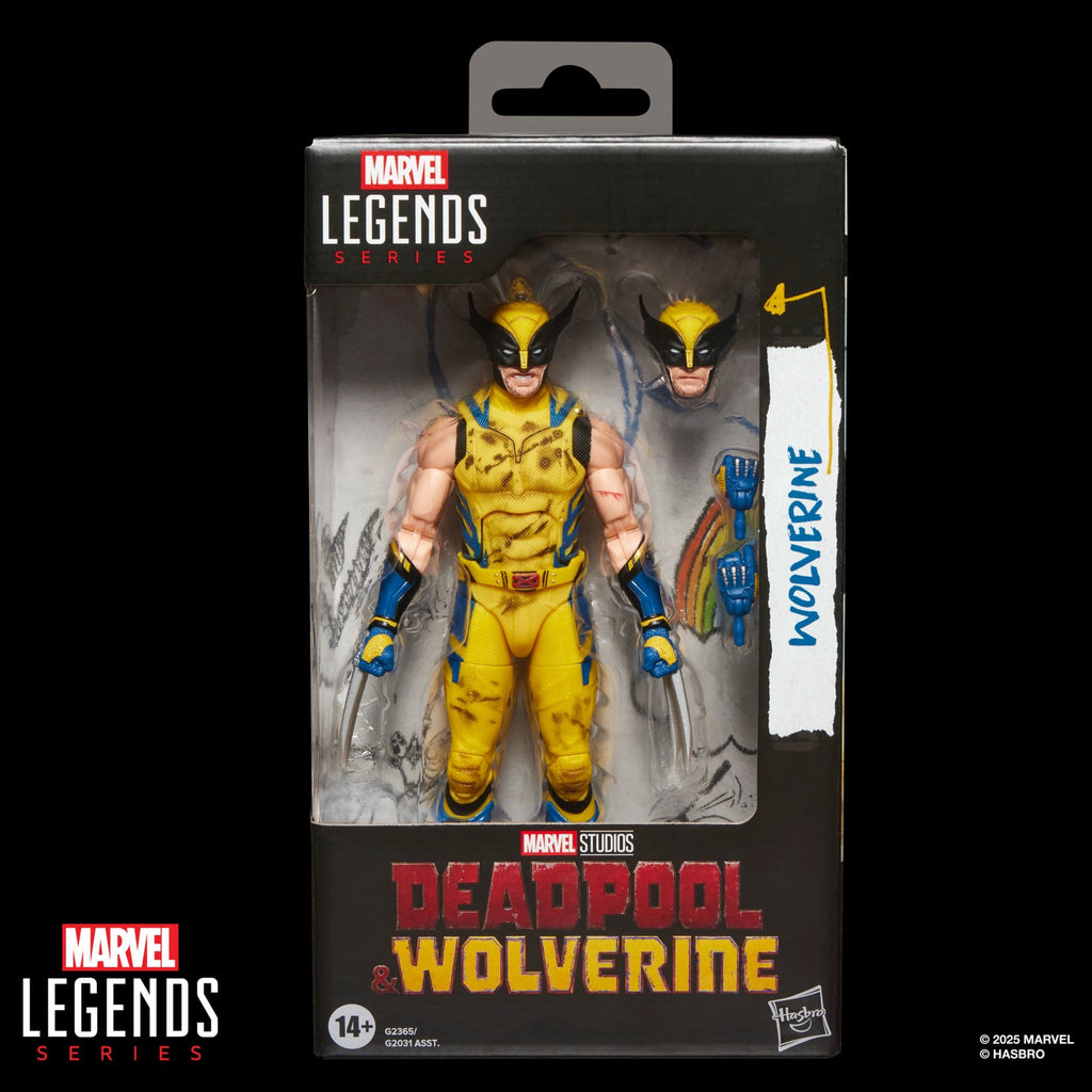 Marvel Legends Deadpool & Wolverine (Sleeveless) Wolverine Action Figure